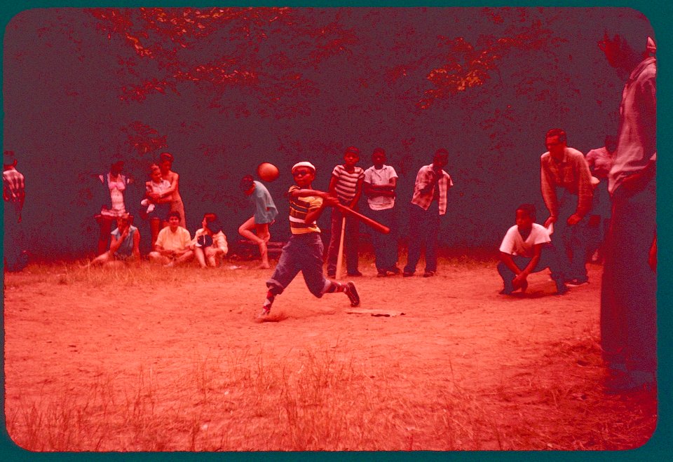 Camp Gray 1956 Ball playing